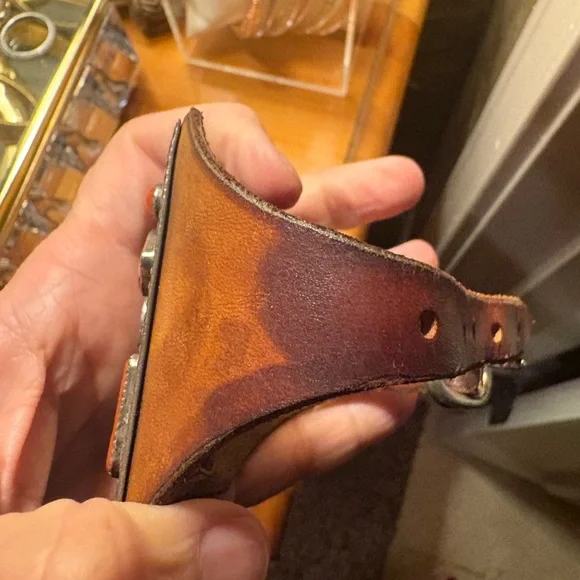 Ketoh cuff rainbow dancer with genuine Native American stones. - Picture 3 of 8